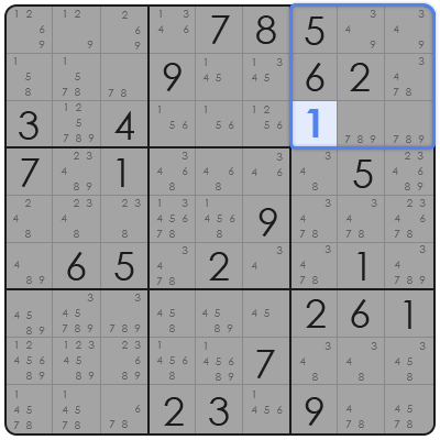 strategy for sudoku